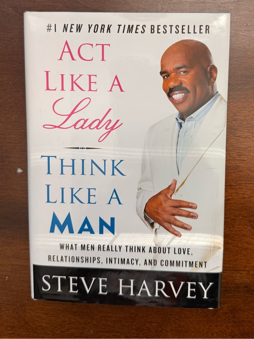 Act Like a Lady Think Like a Man Steve Harvey Book NEW First Edition